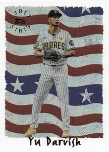2025 Topps Archives Baseball 1995 Topps Cyberstats Yu Darvish #95C-4