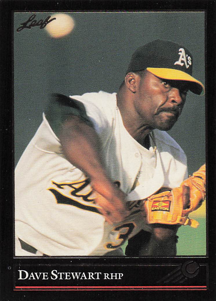 1992 Leaf Baseball Black Gold Dave Stewart #258