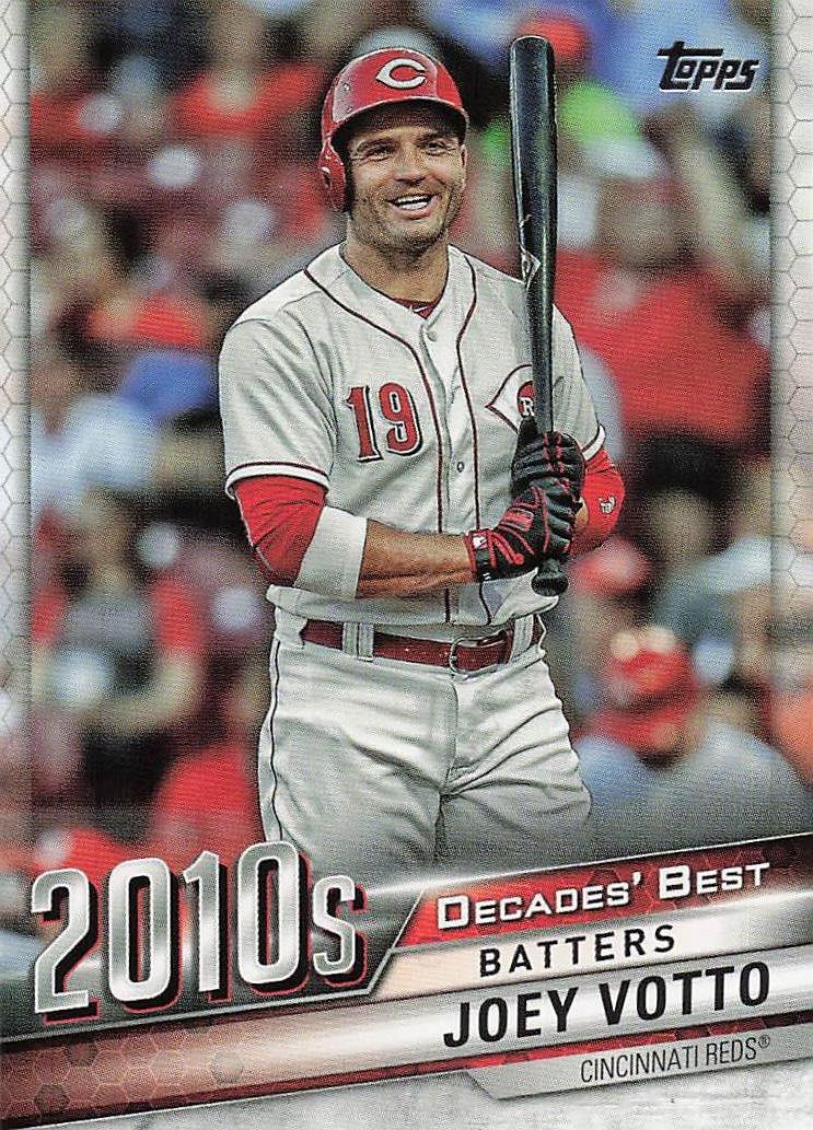 2020 Topps Update Baseball Decades' Best Joey Votto #DB-73