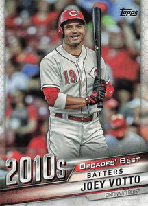 2020 Topps Update Baseball Decades' Best Joey Votto #DB-73