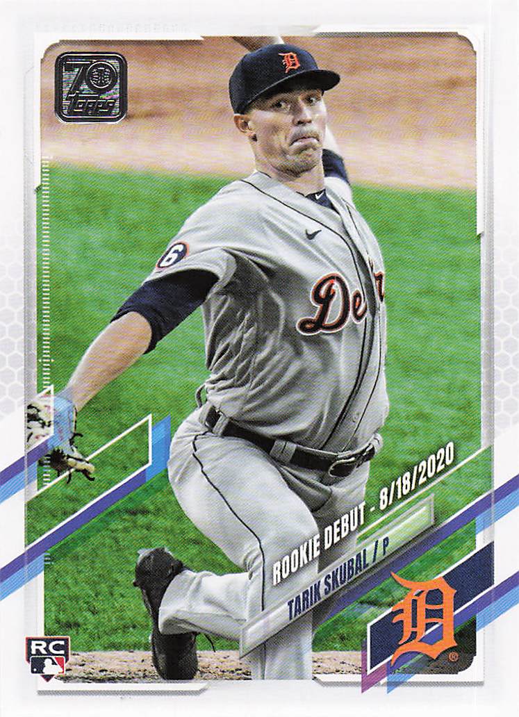 2021 Topps Update Baseball Tarik Skubal #US284