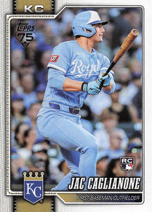 2026 Topps Baseball Jac Caglianone #138 RC