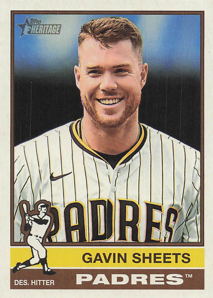 2025 Topps Heritage Baseball Gavin Sheets #711