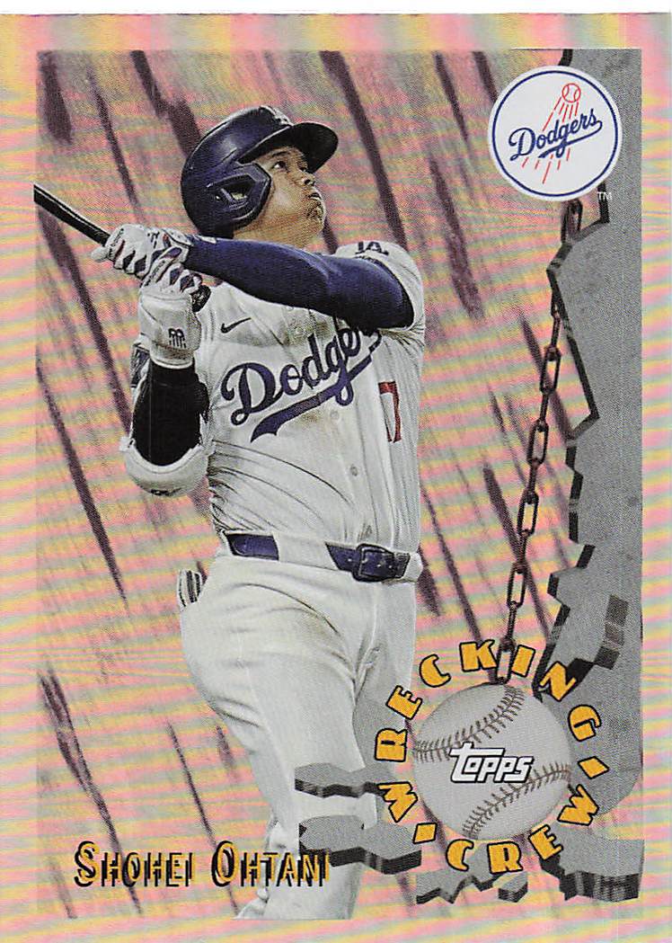 2024 Topps Archives Baseball 1996 Topps Wrecking Crew Shohei Ohtani #96WC-8