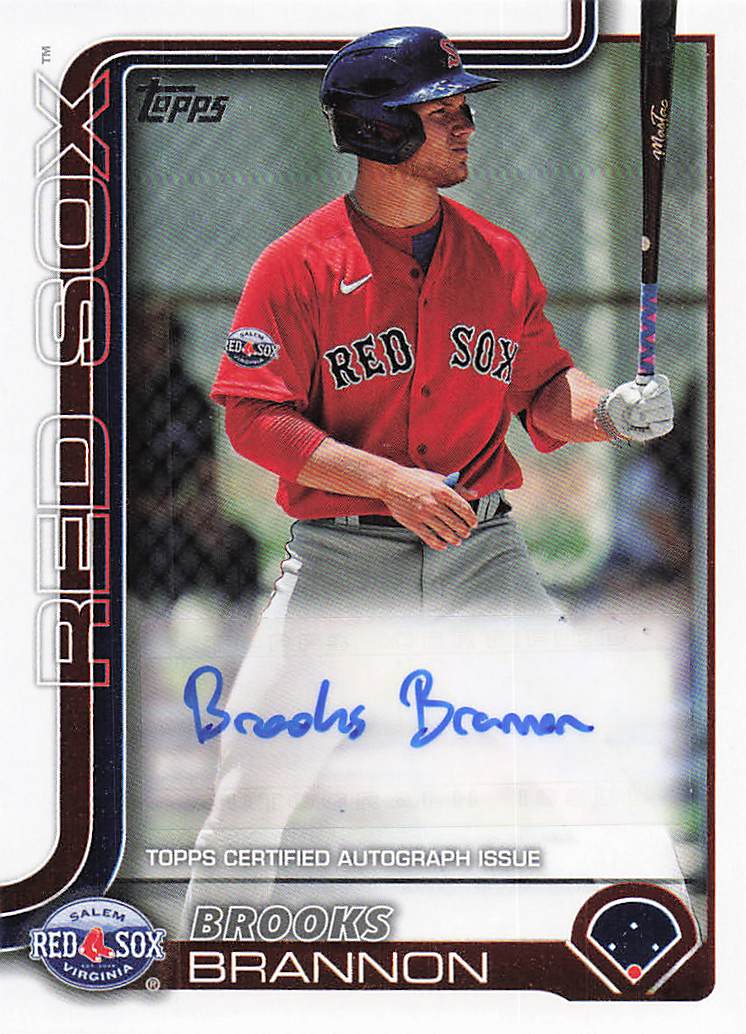 2025 Topps Pro Debut Baseball Base Autographs Brooks Brannon #PD-96