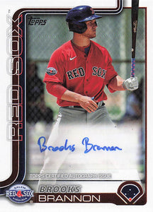 2025 Topps Pro Debut Baseball Base Autographs Brooks Brannon #PD-96