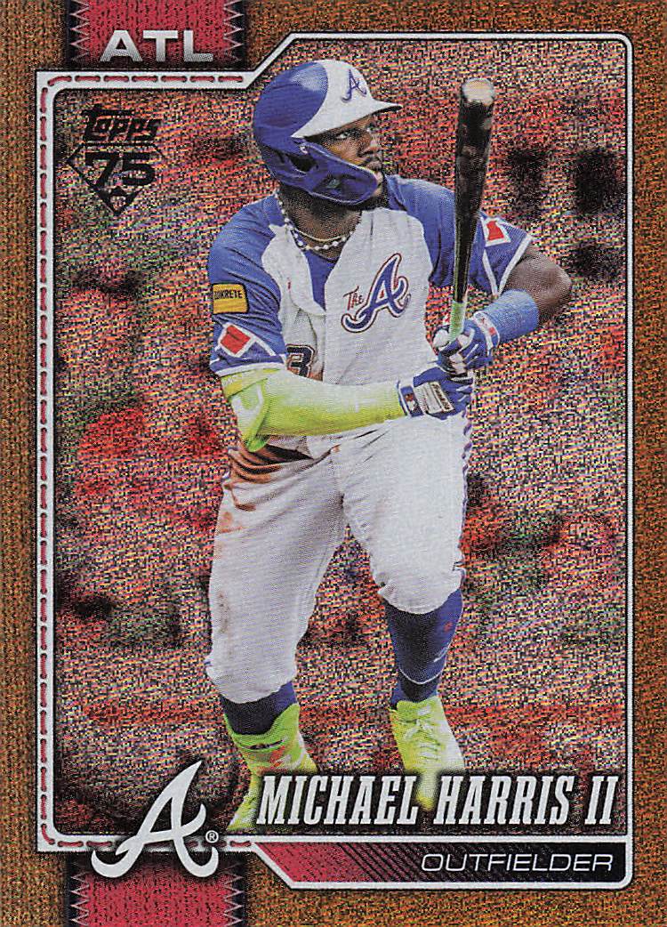 2026 Topps Baseball Gold Sandglitter 46/50 Michael Harris II #310