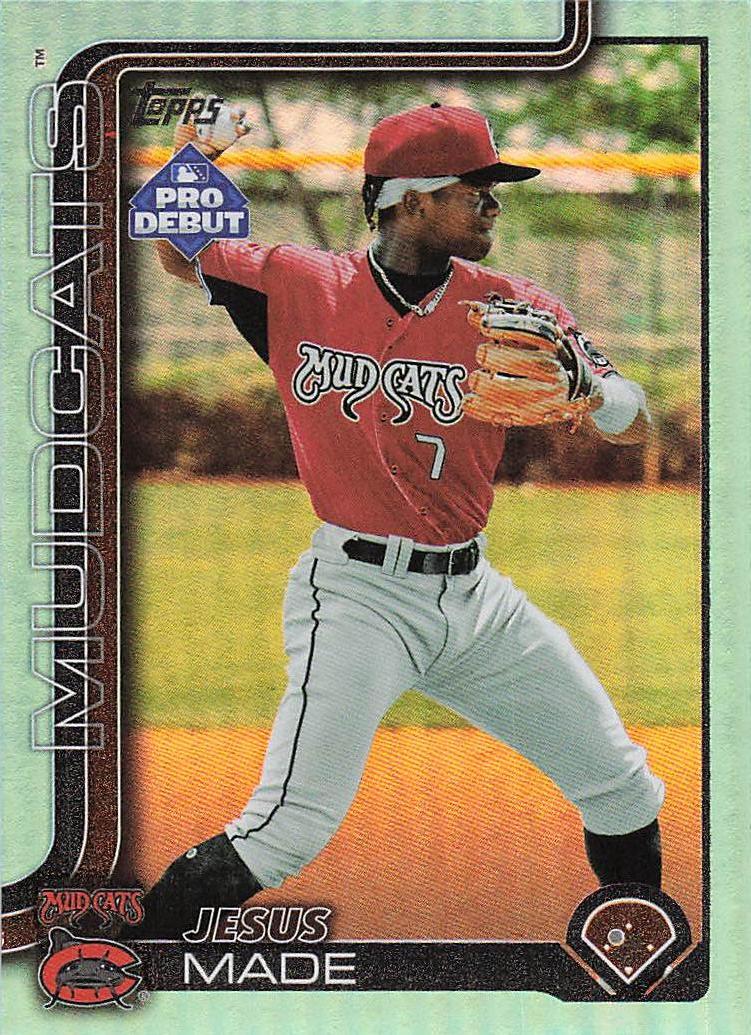 2025 Topps Pro Debut Baseball Aqua Foil 15/75 Jesus Made #PD-39