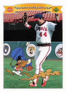 1991 Upper Deck Comic Ball 2 Baseball Seventh Inning Stretch #96