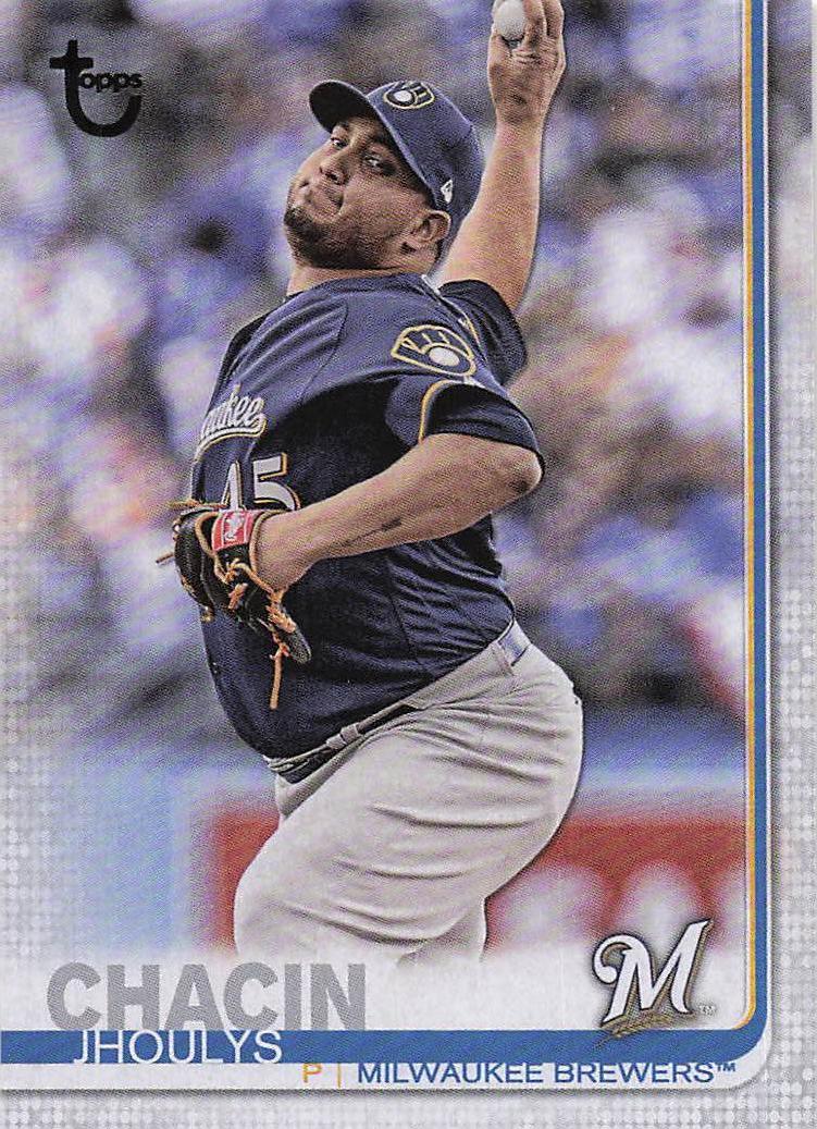 2019 Topps Baseball Vintage Stock 52/99 Jhoulys Chacin #642