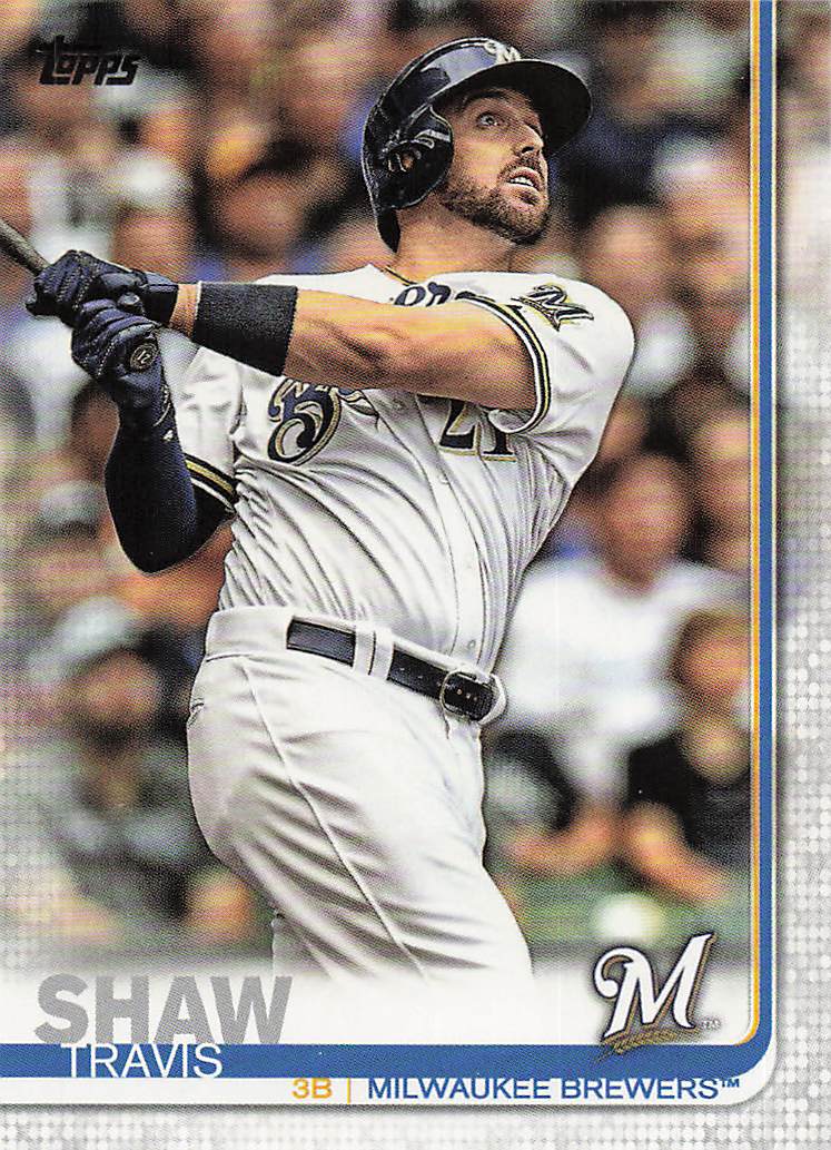 2019 Topps Baseball Travis Shaw #676