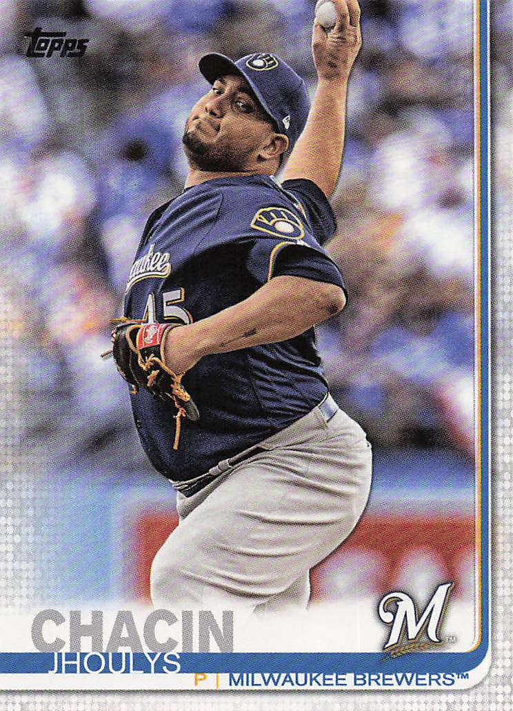 2019 Topps Baseball Jhoulys Chacin #642