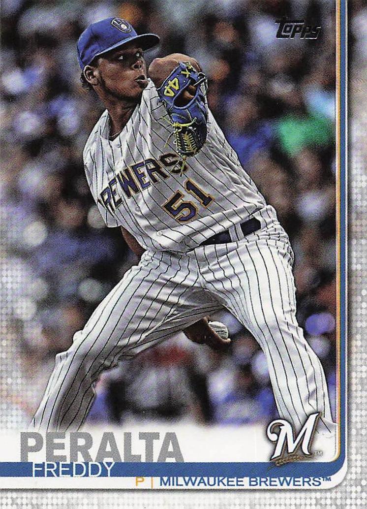 2019 Topps Baseball Freddy Peralta #627