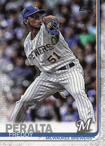 2019 Topps Baseball Freddy Peralta #627