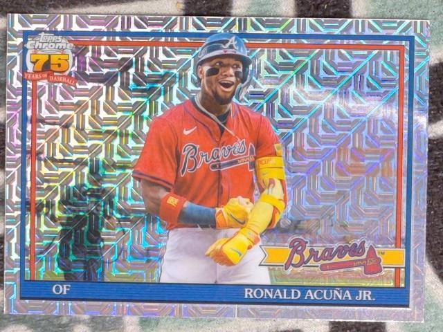 2026 Topps Baseball 1991 Topps Baseball Ronald Acuña Jr. #91C-43