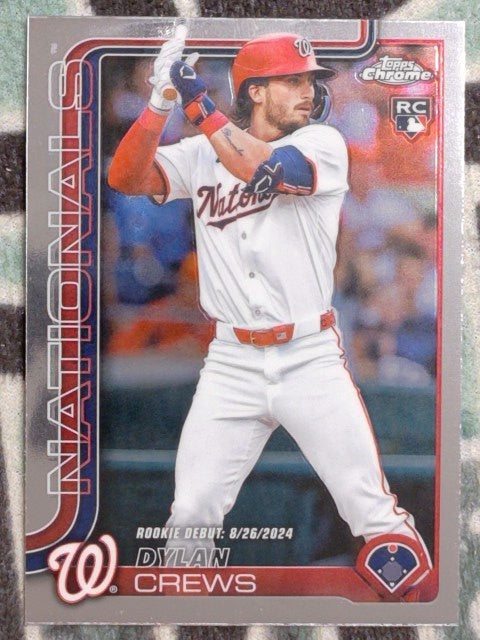 2025 Topps Chrome Update Baseball Dylan Crews #USC190