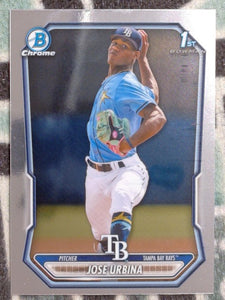 2026 Bowman Baseball Chrome Prospects Jose Urbina #BCP-81
