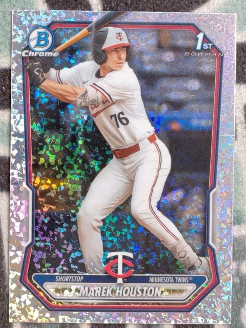 2026 Bowman Baseball Chrome Prospects Mini Diamond Marek Houston #BCP-16