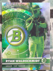 2026 Bowman Baseball Under the Radar Ryan Waldschmidt #UR-10