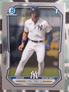 2026 Bowman Baseball Chrome Prospects Dillon Lewis #BCP-148