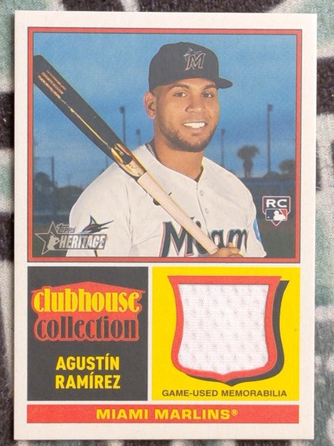 2025 Topps Heritage Clubhouse Collection Relics Connor Norby #CCR-CN
