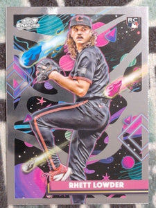 2025 Topps Chrome Cosmic Baseball Rhett Lowder #50 RC