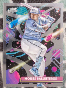 2025 Topps Chrome Cosmic Baseball Moisés Ballesteros #58 RC