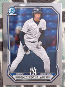 2026 Bowman Baseball Chrome Prospects George Lombard Jr. #BCP-64