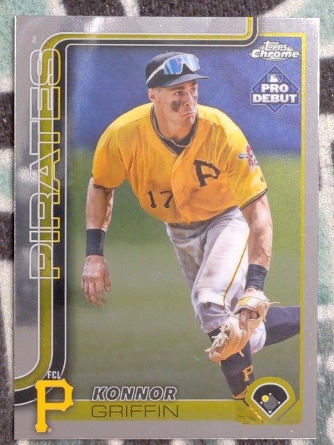 2025 Topps Pro Debut Baseball Chrome Konnor Griffin #PDC-32