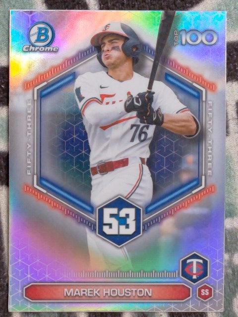 2026 Bowman Baseball Bowman Scouts' Top 100 Marek Houston #BTP-53