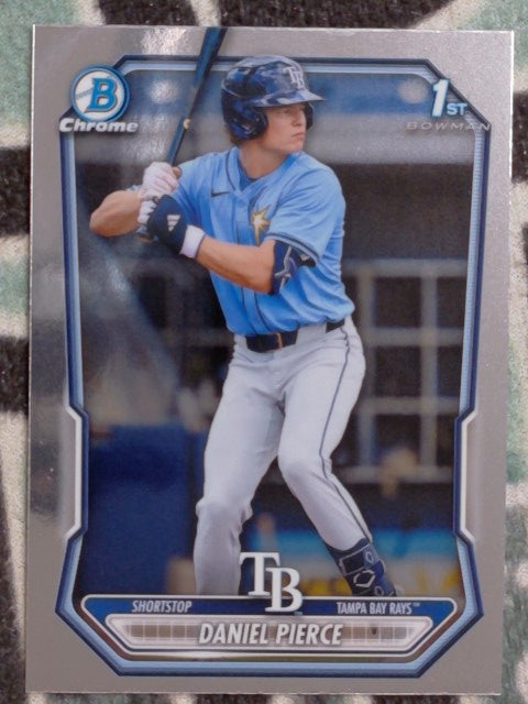 2026 Bowman Baseball Chrome Prospects Daniel Pierce #BCP-77