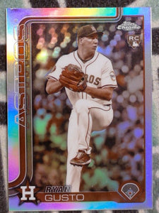 2025 Topps Chrome Update Baseball Sepia Refractors Ryan Gusto #USC107 RC