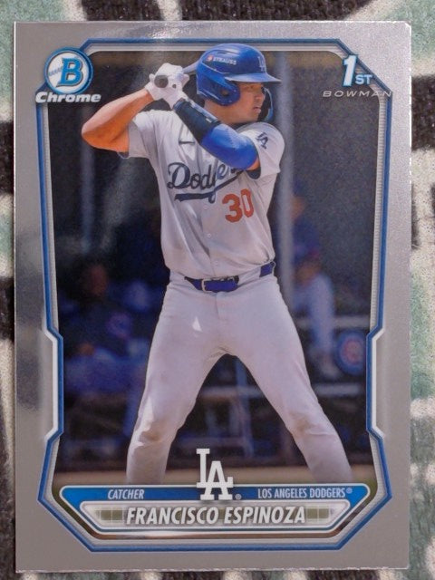 2026 Bowman Baseball Chrome Prospects Francisco Espinoza #BCP-106