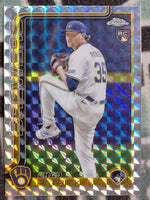 2025 Topps Chrome Update Baseball Geometric Refractors Chad Patrick #USC90 RC