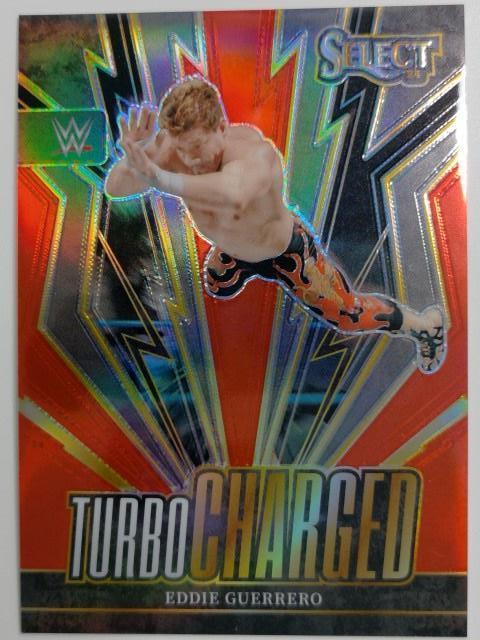2024 Panini Select WWE Turbo Charged Red Prizm 54/99 Eddie Guerrero #15