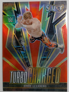 2024 Panini Select WWE Turbo Charged Red Prizm 54/99 Eddie Guerrero #15