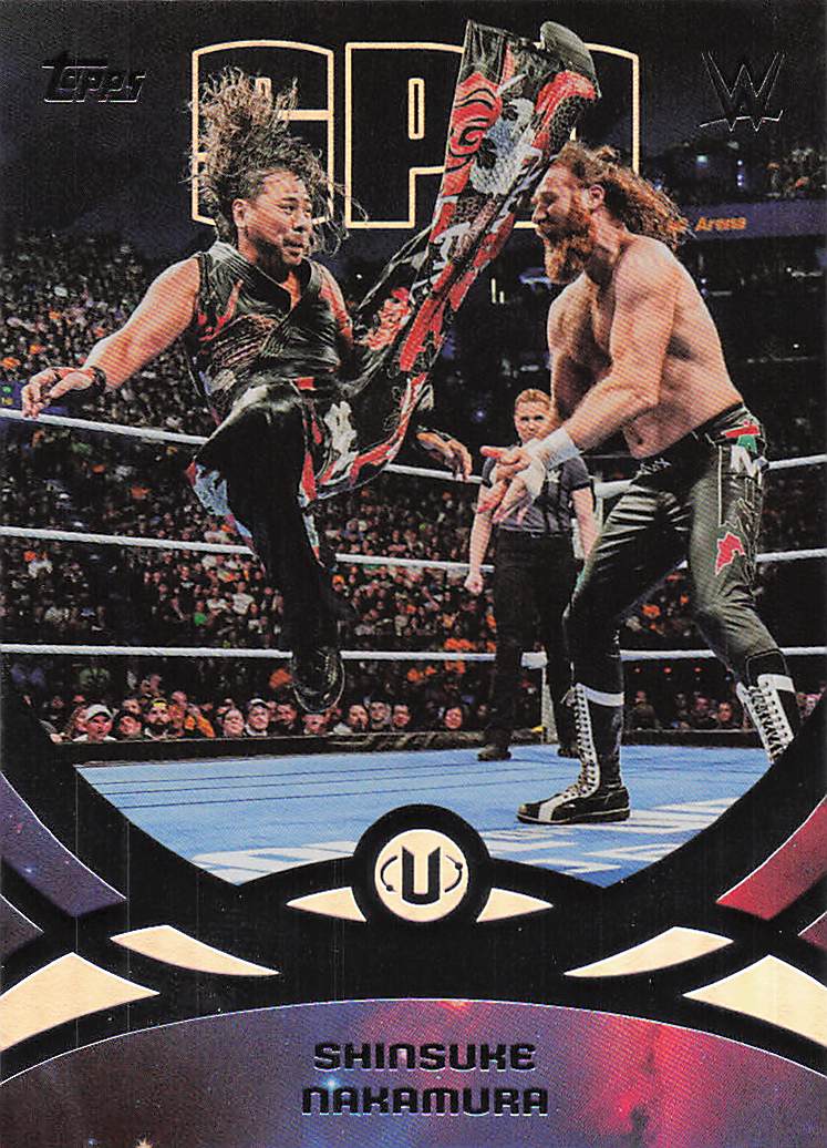 2026 Topps Universe WWE Wrestling Shinsuke Nakamura #241