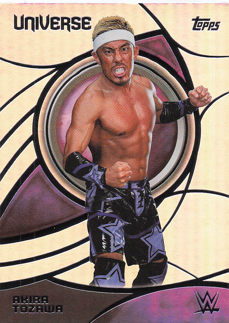 2026 Topps Universe WWE Wrestling Akira Tozawa #72