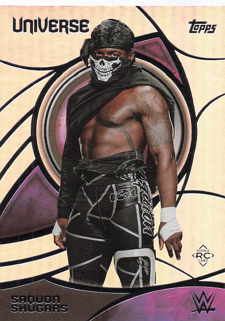 2026 Topps Universe WWE Wrestling Saquon Shugars #163 RC