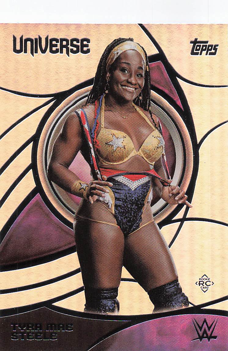 2026 Topps Universe WWE Wrestling Tyra Mae Steele #36 RC
