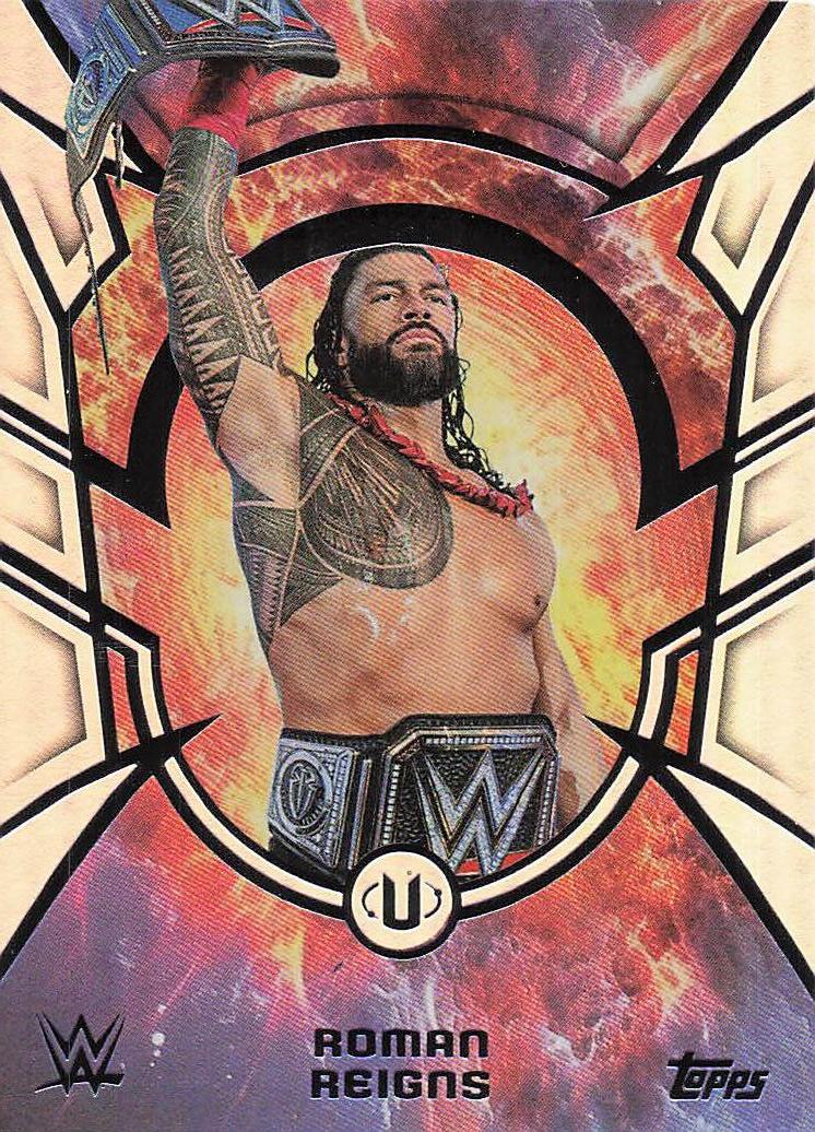 2026 Topps Universe WWE Wrestling Grand Entrances Roman Reigns #GE-20