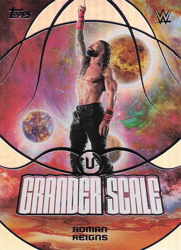 2026 Topps Universe WWE Wrestling Grander Scale Roman Reigns #GS-13