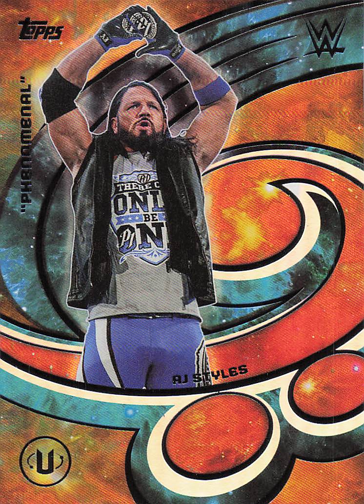 2026 Topps Universe WWE Wrestling Hit My Music AJ Styles #HMM-21