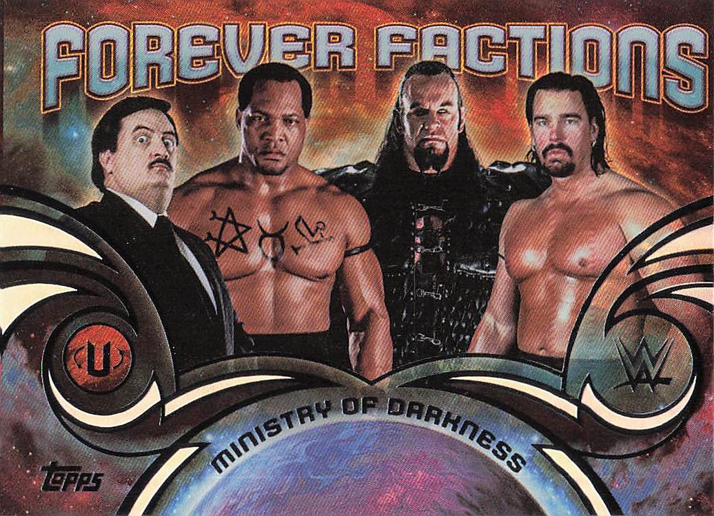 2026 Topps Universe WWE Forever Factions The Ministry of Darkness #FF-3