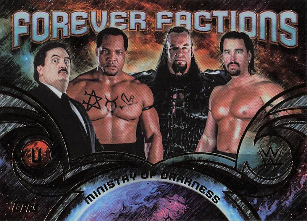 2026 Topps Universe WWE Forever Factions The Ministry of Darkness #FF-3