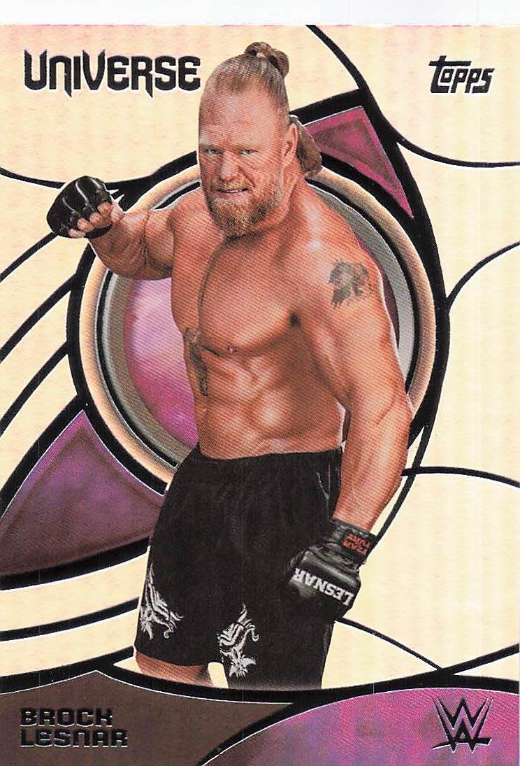 2026 Topps Universe WWE Wrestling Brock Lesnar #34