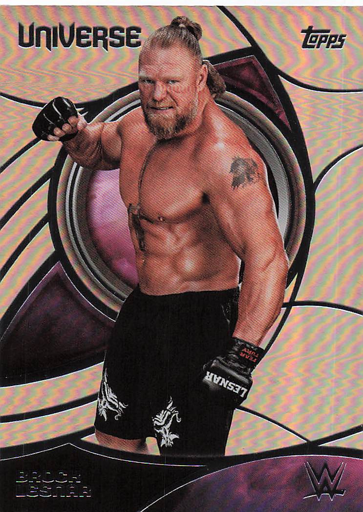2026 Topps Universe WWE Wrestling Brock Lesnar #34