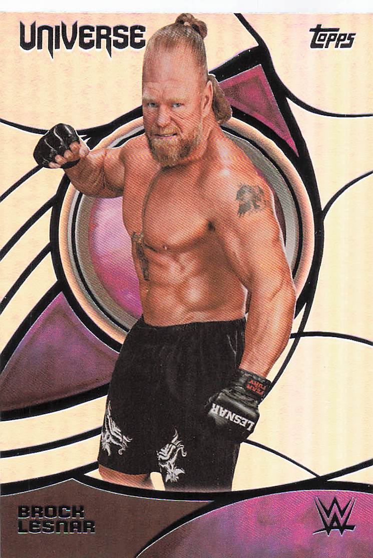 2026 Topps Universe WWE Wrestling Brock Lesnar #34