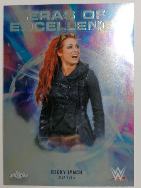 2026 Topps Chrome WWE Wrestling Eras of Excellence Becky Lynch #ERA-33