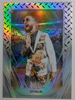 2026 Topps Chrome WWE Wrestling Diamond Plate Refractor Seth Rollins #40